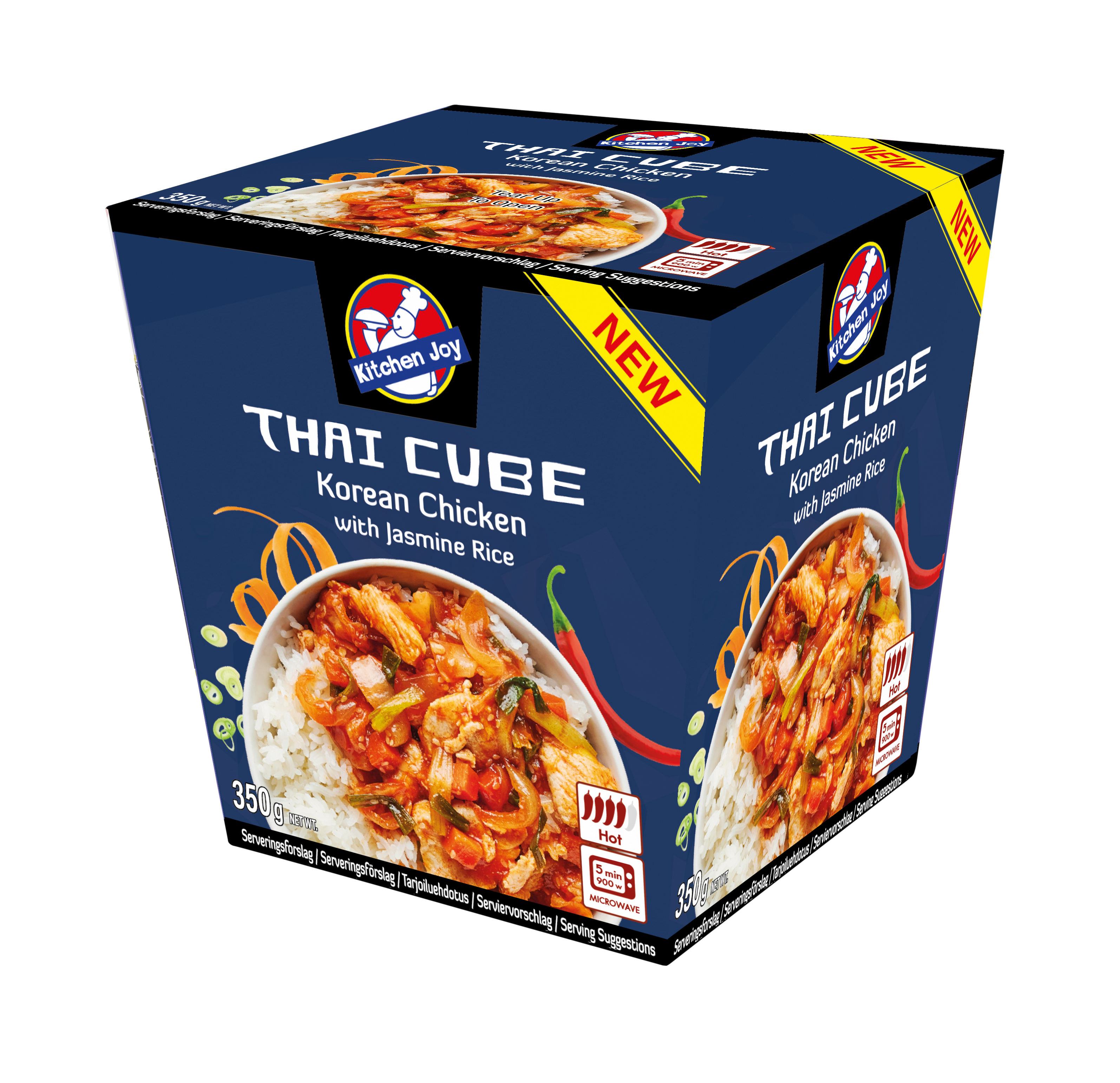 3D Pack KJ Korean Chicken Png