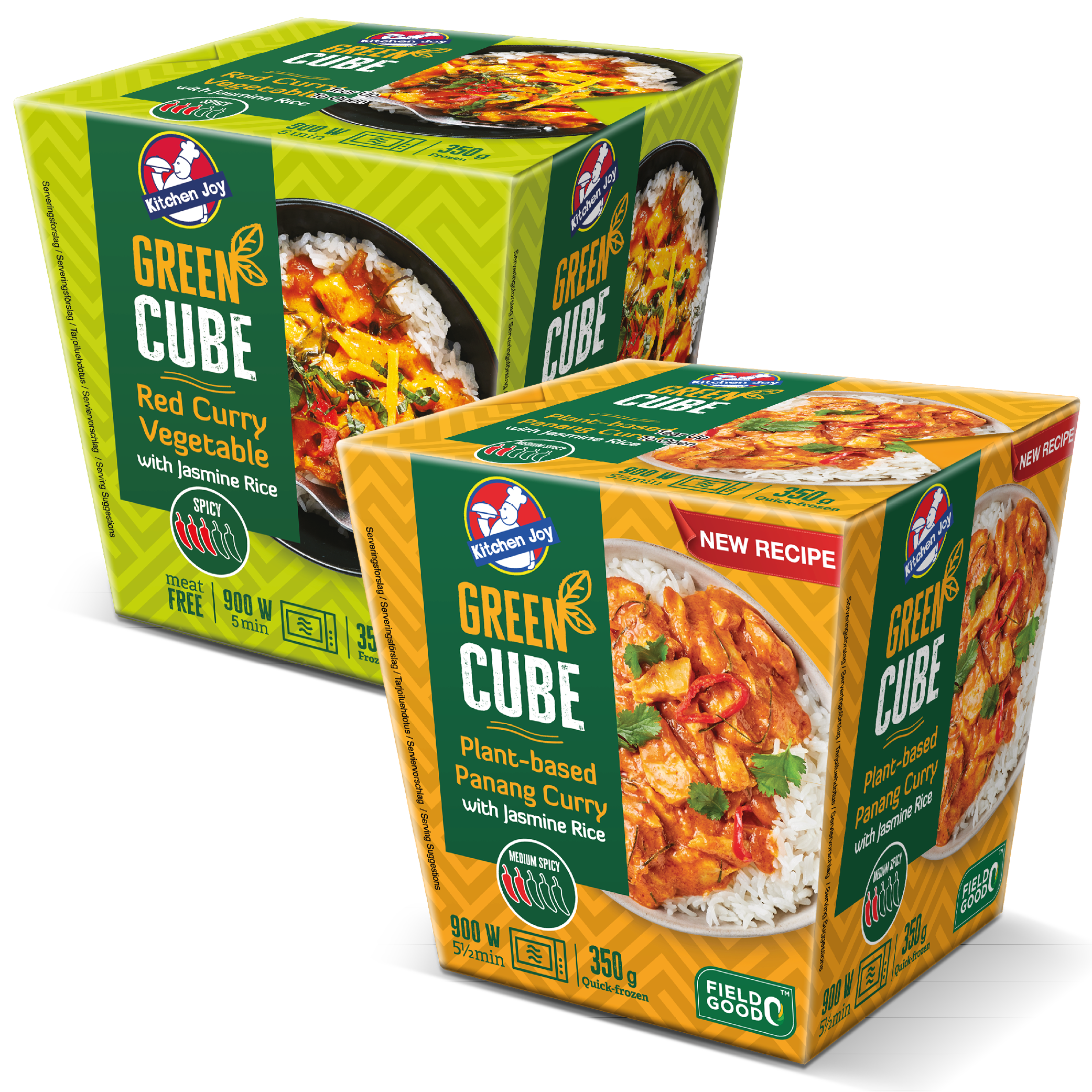 Topbanner Green Cubes (1)