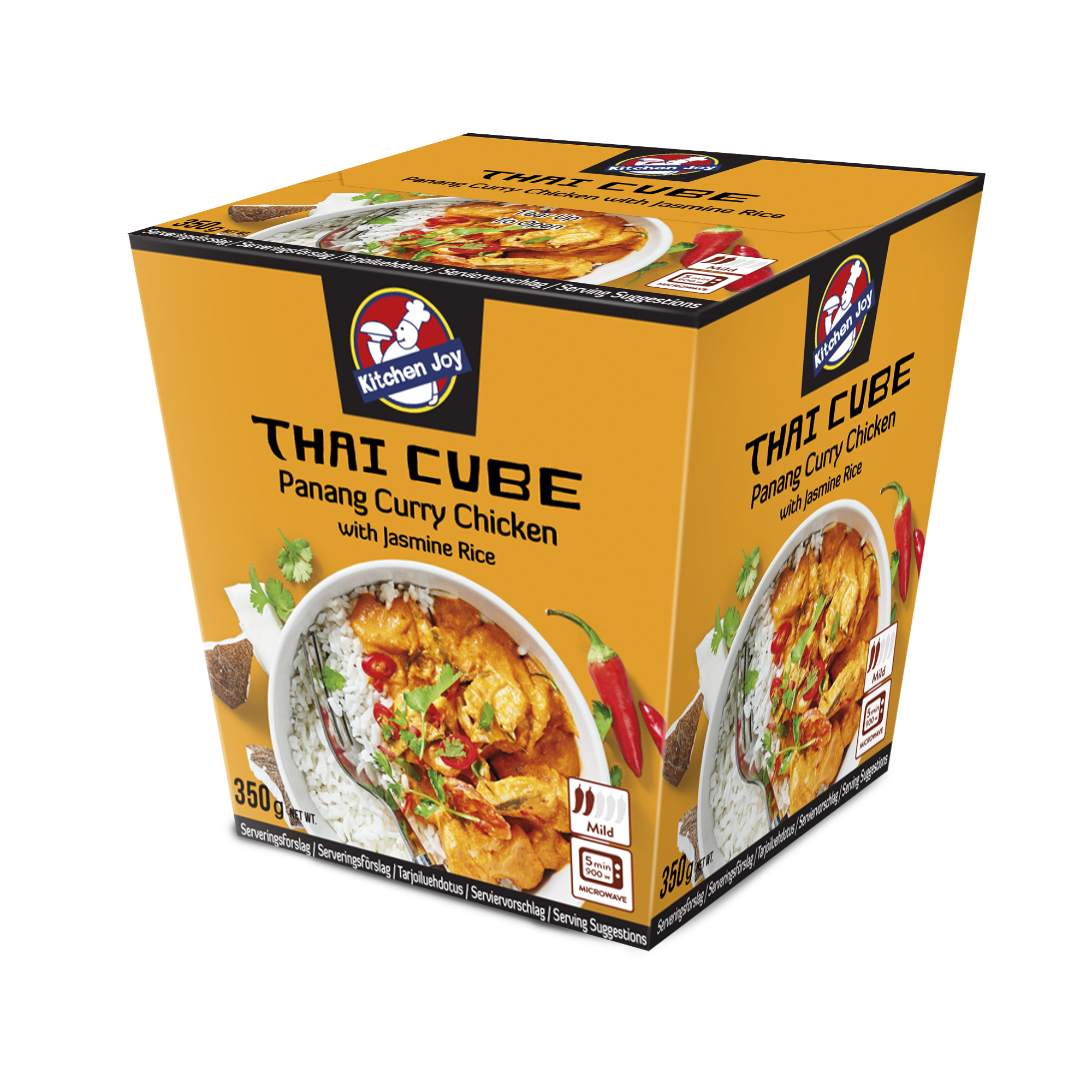 New Mock Panang Curry Chicken With Jasmine Rice (2)